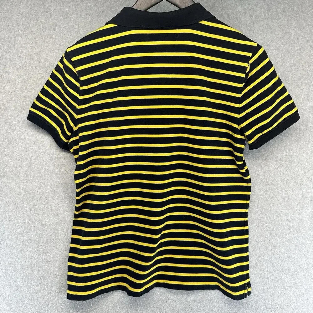 Vintage L-RL Lauren Active Ralph Lauren Womens XL Striped Polo Multicolor - Picture 2 of 11